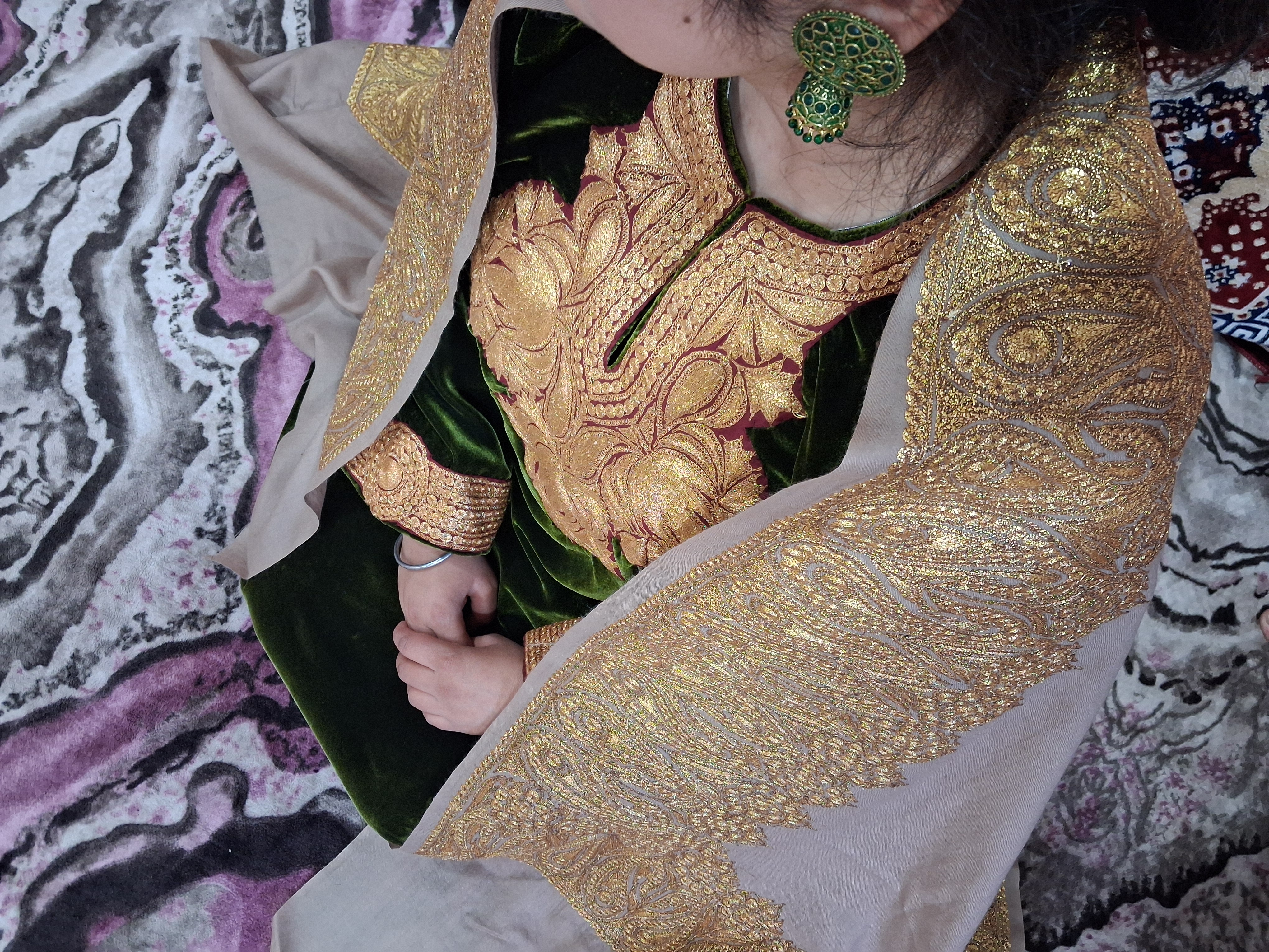 Bridal Shawl — Full Spread